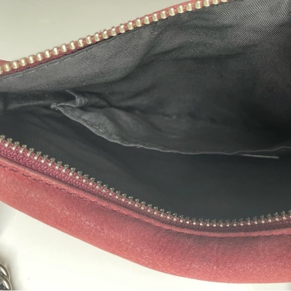 EUC Rebecca Minkoff Deep Wine Leather Crossbody Bag Gorgeous Hardware - Picture 2 of 7